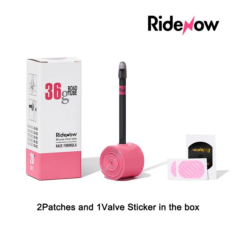 RideNow Road Bicycle TPU Inner Tube 700C 700x18 23 25 28 32 Ultra Lightweight Bike Tire Tube 45/65/85mm French Valve Inner Tubes