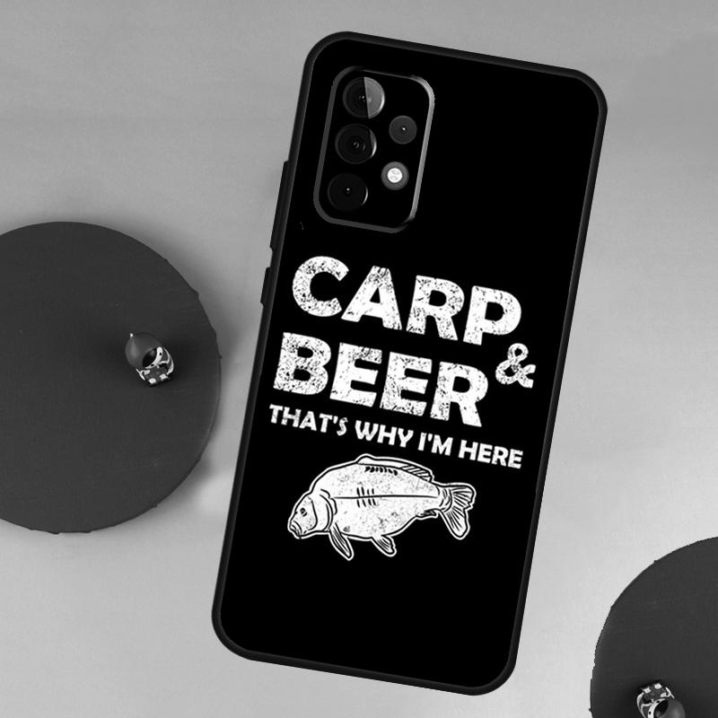 

Carp Fishing For Samsung Galaxy A52S A04S A12 A22 A32 A52 A13 A23 A33 A53 A73 A50 A71 A51 Phone Case Samsung A33 5G
