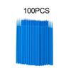 100 Pcs Brushes Paint Touch-up Colorful Pen Disposable Dentistry Small Tip Car Maintenance Tools Auto Accessories
