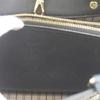 Louis Vuitton 16 Years M41048 Black Enprint Montaigne MM Handbag blackUsed