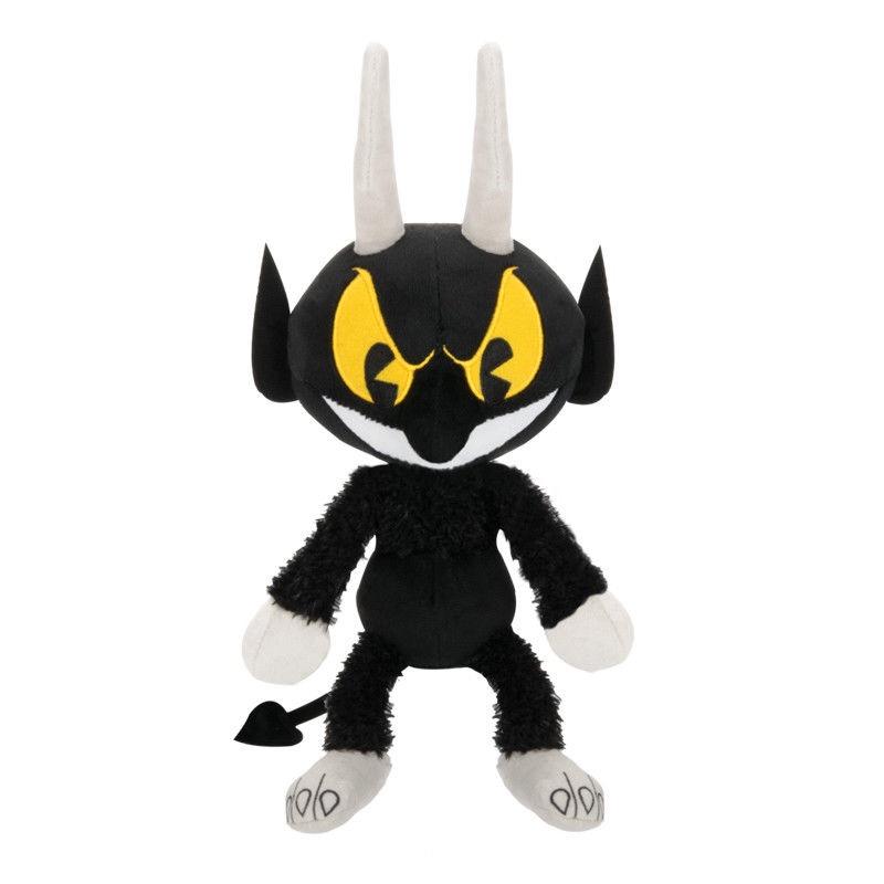 Devil Cuphead Mugman Boss Plush Toy Stuffed Animal Doll Kid Baby Xmas Decor Gift