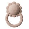 Silicone Teether For Babies Food-Grade Teething Toy Rattle 0-12 Months Baby Sensory Toy Bear Hand Bell Silicone Teething Toy