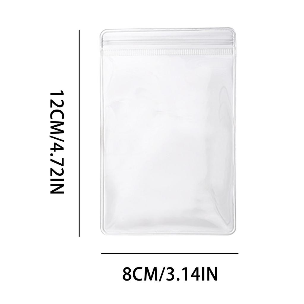 Transparent Storage Bag Earrings Necklace Hand Jewelry Box Portable Earrings Ring Storage Bag