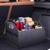 Trunk Organizer For SUV Foldable With Handles Folding Car Trunk Storage Organizer For SUV RV Sedan Automotive Vehicle