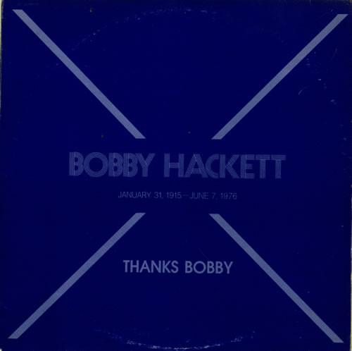 

LP Record BOBBY HACKETT QUARTET Thanks Bobby DR1004 DOBRE 1976 US Jazz Used