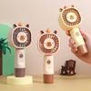 Cute Bear Mini Portable Rechargeable Fan