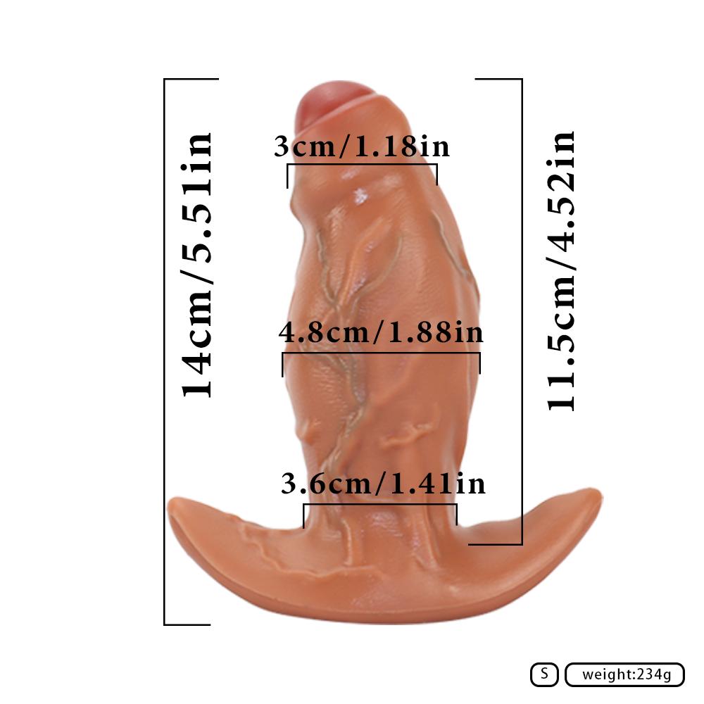 Silicone Butt Plug Dildo Masturbator Dilator Sex Toy Fisting Strap on Penis Big Dick