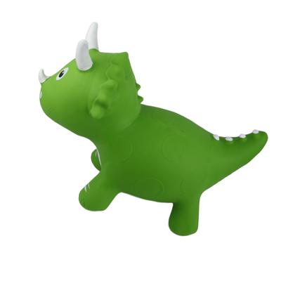 Dinosaurier-Pferd, aufblasbares Hüpftier, Aufsitzspielzeug mit Pumpe, Geschenke für Kinder, Jungen und Mädchen