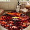Sa-kura Adventure Round mat Home Decor, Chair rug For livingroom,Bedroom, doormat home decor Birthday Gift Christmas Gifts
