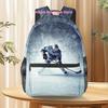 Dinosaur Journey Knapsack - Spacious, Adjustable Carry Straps, Multiple Compartments, Lightweight & Foldable, Ideal for