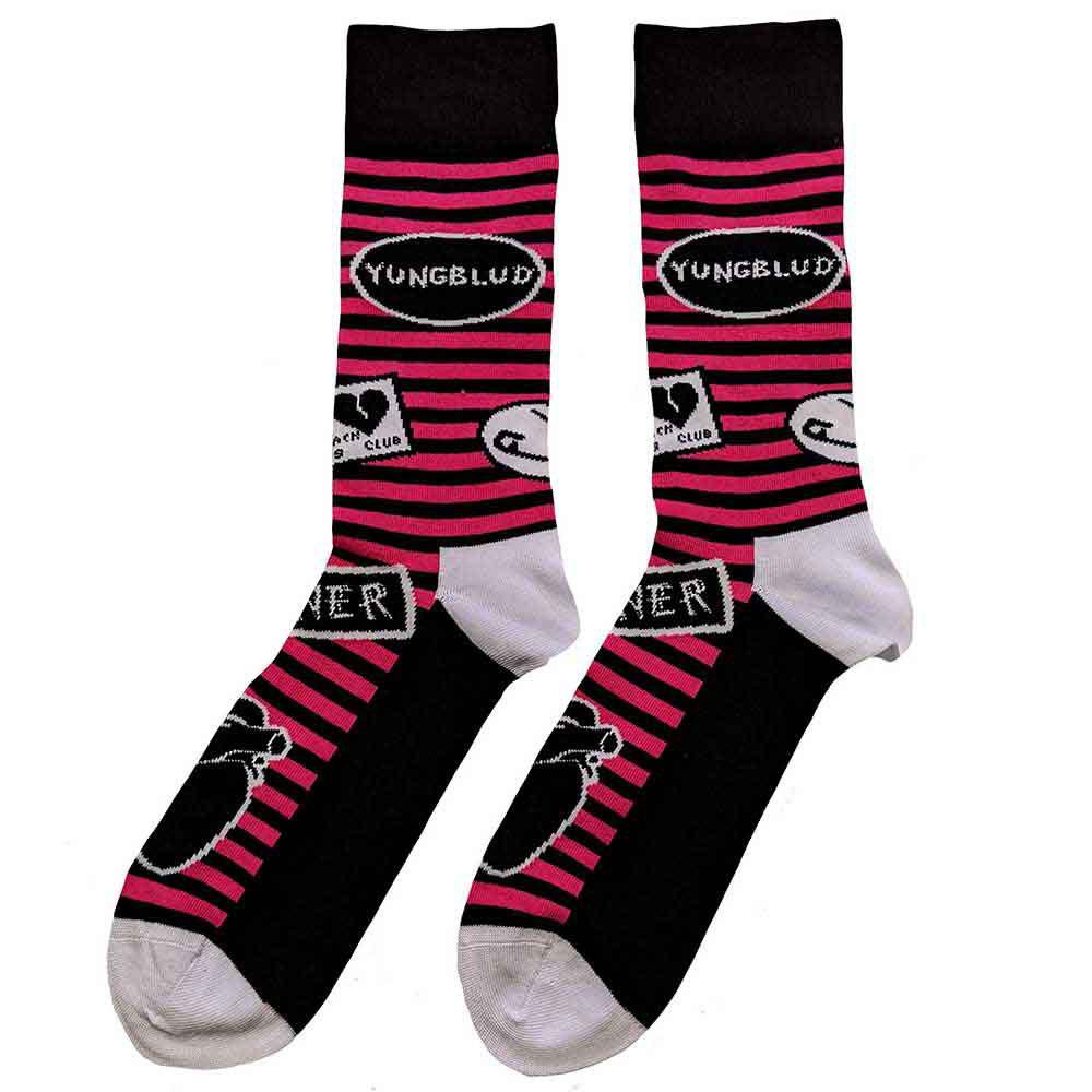 Yungblud Unisex Adult Symbols Ankle Socks