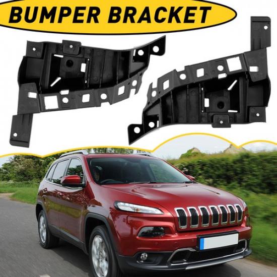Bumper Brackets Left & Right Fit Front For Jeep 2014 2015-2018 Grand Cherokee