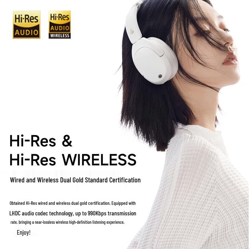Edifier W830NB Over-Ear ANC Bluetooth 5.4 Headphones