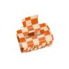 Versatile Checkered Square Claw Clip: High-End Sweet Hair Accessory for Women