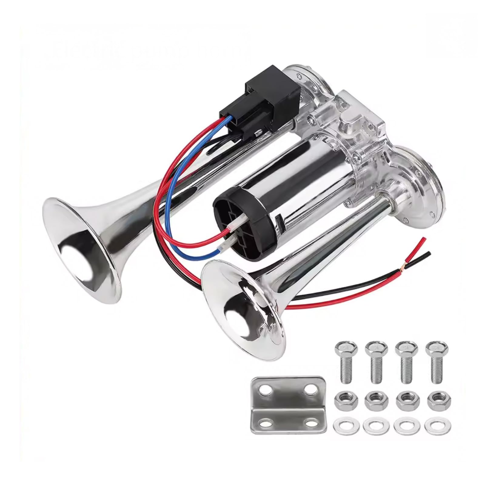 

Hyack Dolce Air Horn, Loud Yankee Horn, Horn, Bear Scare Horn (24V, Silver)