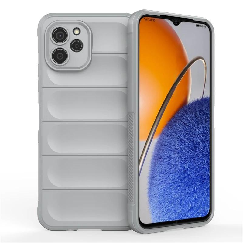 Hülle für Huawei Nova Y61 Y90 Y70 Plus 4g Rückseite Hülle Stoßfest Panzer Handyhüllen Flüssigsilikon Sturzsicher Funda Coque