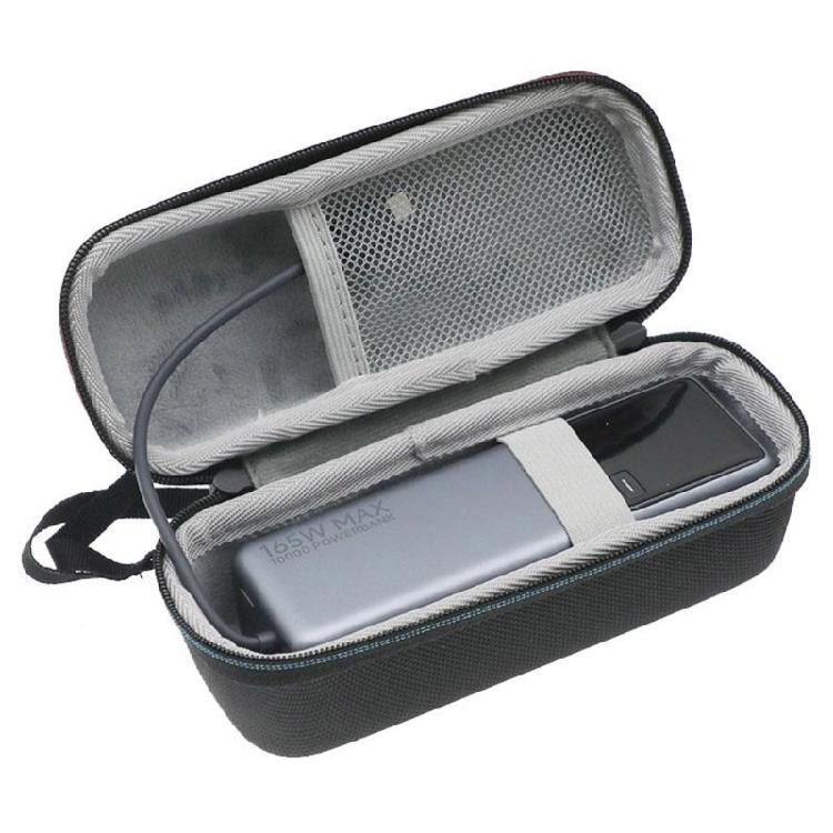 Carry Case Storage Bag Shockproof Storage Pouch for Built-in Cable Power Banks Scratch Resistant Box with Pocket