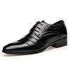 Herren Lederschuhe Herren Herbst und Winter Business Kleid Spitz Hochzeit Bräutigam Trauzeuge Schnürschuhe Anzugschuhe