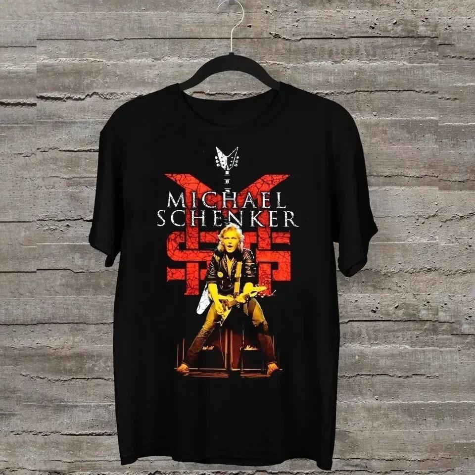 MICHAEL SCHENKER Singer On Tour UFO Band T Shirt Full Size S-5XL DM881 Unisex T-Shirt