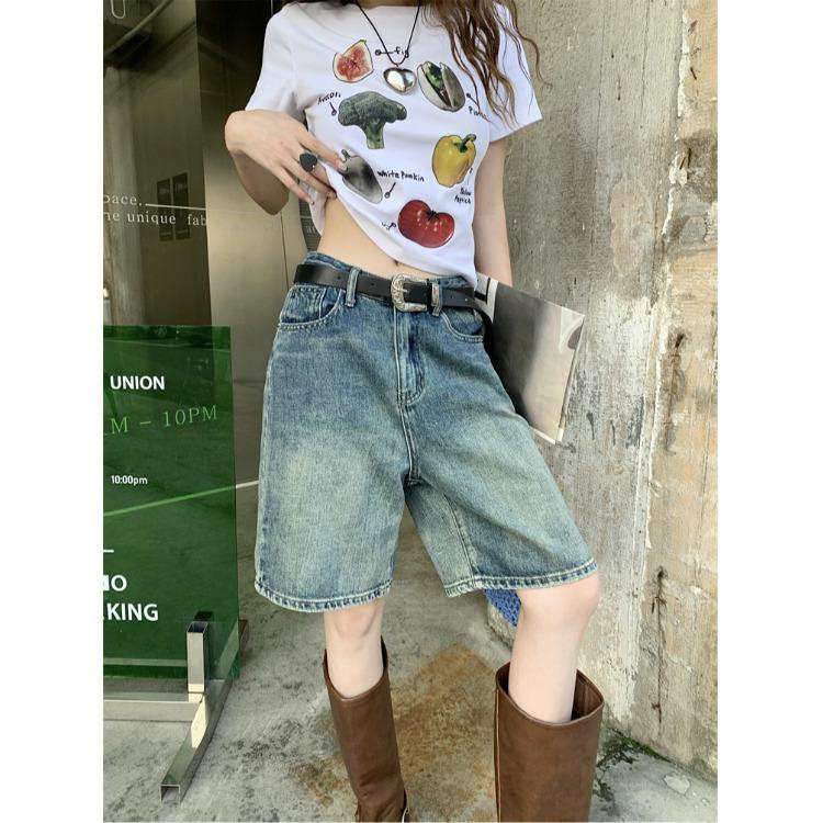 

2025 Women s High-Waist Slimming Wide-Leg Summer Shorts with Unique Slim Fit Design S