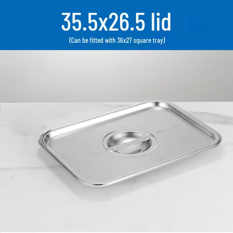 Wushen Rectangular Transparent Acrylic Flat Lid