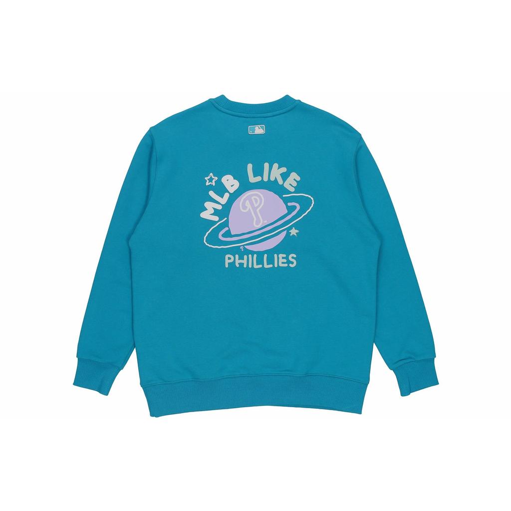 MLB Sweatshirt Unisex Mint Green 3AMTL0114-10MTS