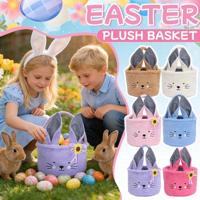 Easter Egg Hand-held Basket Bucket Candy Gift Bag Storage Bag