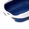 Cat Toilet Open Top Pet Litter Tray Kitten Pan for Small Pets Rabbit