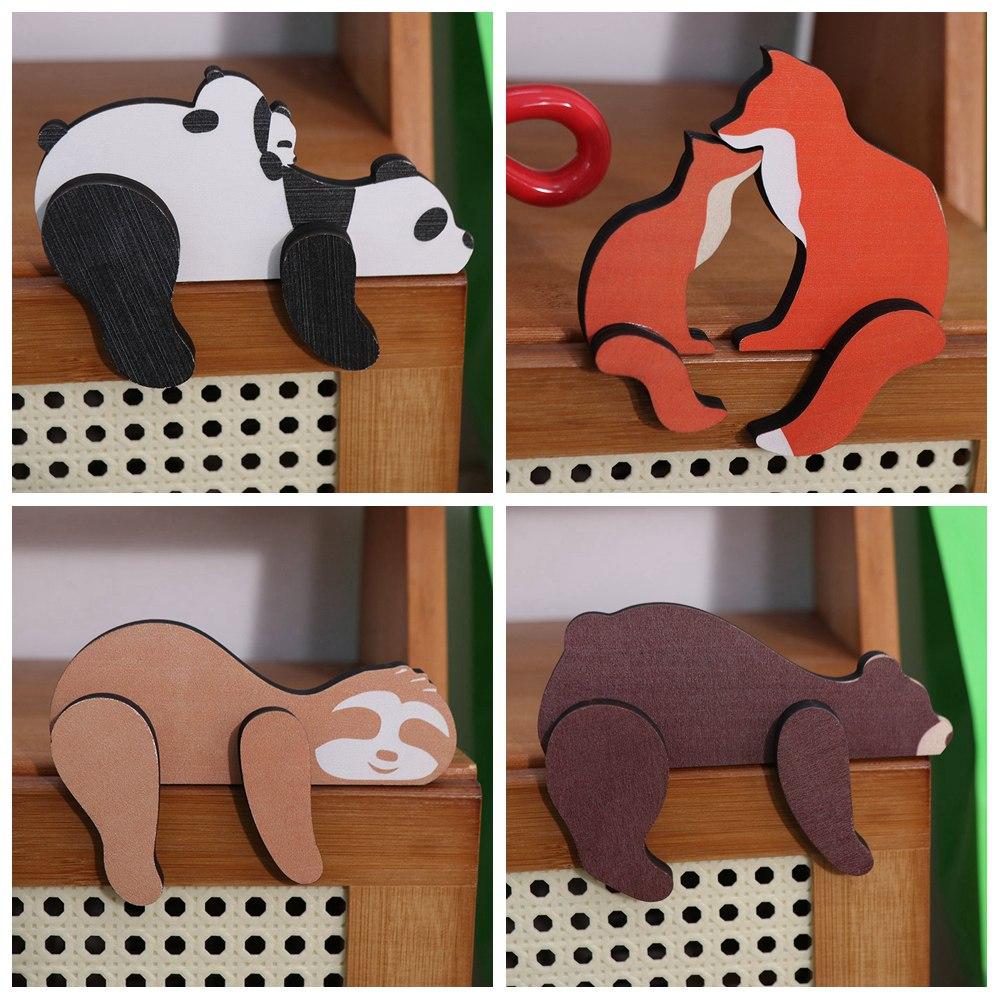 Stable Bear Door Frame Decoration Mobility Sleeping Bear Door Corner Protector  Nursery Decor