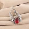 Pink Rubellite Gemstone Silver Pendant Women's Wedding Jewelry For Gift CP-42-2