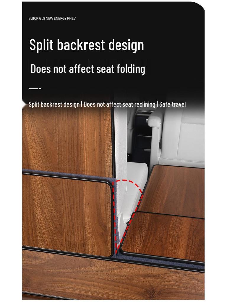 2024-2025 Buick GL8 PHEV Interior Upgrade: Solid Wood Flooring & Full-Coverage Mats.