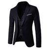 Herrenanzug Slim 3-teilig Anzug R Business Hochzeit Party Jacke Weste & Hose