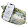 Kokuyo Pen Case Pencil Box Large Capacity Tool Kabako Half Pocket Ash Green F-VBF262G