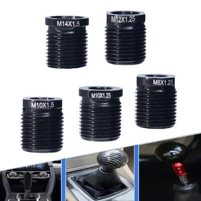 Adaptér řadicí páky z hliníkové slitiny s vnitřním závitem M8*1.25/M10*1.25/M10*1.5/M12*1.25/M14x1.5 pro univerzální hlavici