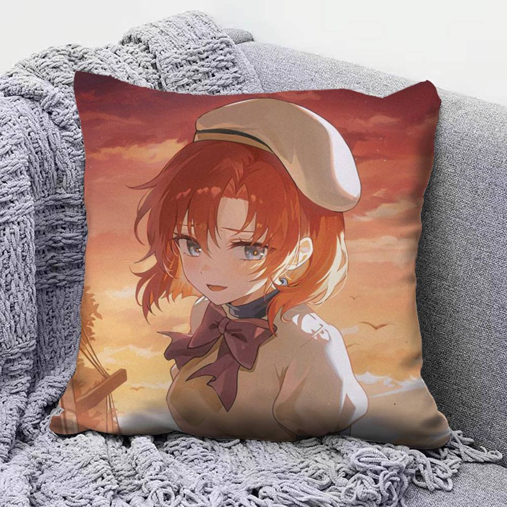 When They Cry - Higurashi Anime Girl Pillow Covers, Home Sofa Cushion Covers And Aecorative Custom