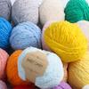 5pcs/ Set of Short Plush Yarn Xuefei Ermeng Xiaoai Wool Xiaocute Love Short Plush Yarn Wool Hand Woven Doll DIY Crochet
