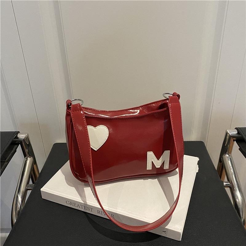 Trendy fashion niche design shoulder bag high sense new casual versatile underarm bag women's messenger bag
