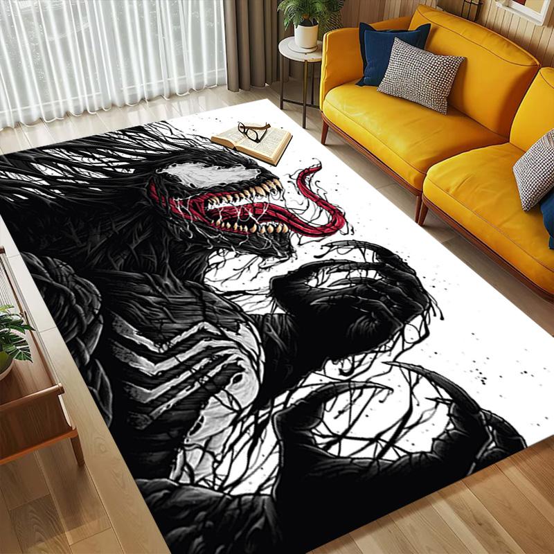 Venom Art Living Room Nonslip Area Rug Soft Carpet For Bedroom Game Playroom Sofa Office Home Decor Doormat Christmas Gift C926422