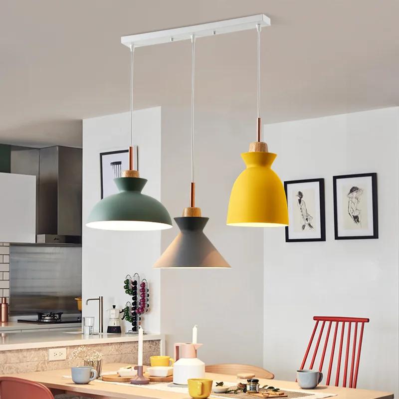 Restaurant Chandelier Nordic Simple Modern Dining Table Lamp Light Luxury Dining Room Bar Lamp Creative Lamps Dining Chandelier