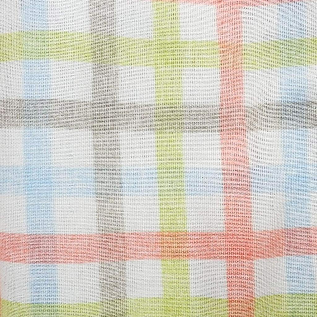 Japan Atex Cuddly Baby Carrier Drool Shoulder Corner Checkered Cover, & Cover, Orange, 01-105