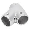 Boat Hand Rail Fitting 60 Degree Tee 316 Stainless Steel Tee Fitting for Marine Yacht Boat22MM