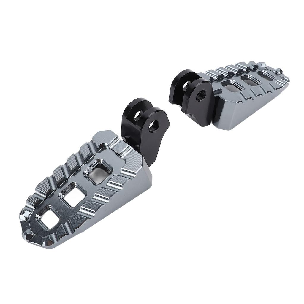 1 Paar Motorrad-Fußrasten vorne CNC6063 Aluminiumlegierung 10 mm Höherlegung Fußrasten Ersatz für Scrambler 400X 2023 bis 2025