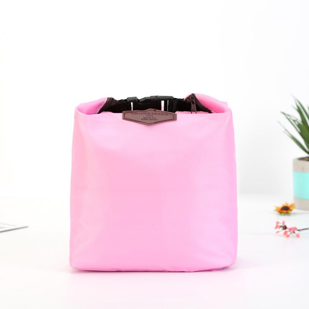 Large Capacity Thermal Insulated Lunch Bag Oxford Cloth Tote Insulation Package Storage Bag Handbag Waterproof Ice Bag