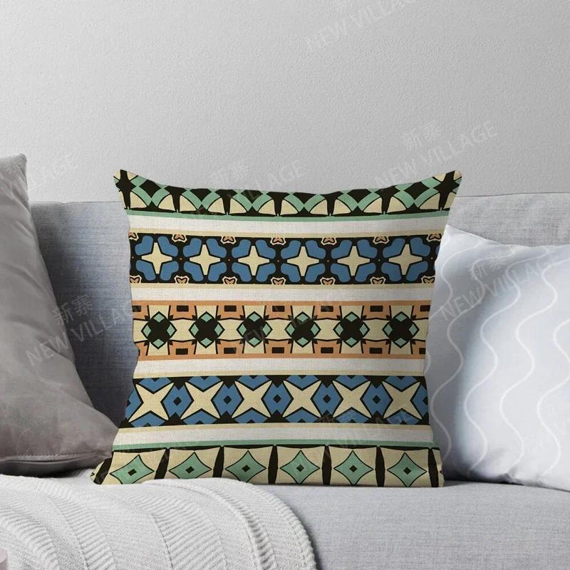 Fall Home Decor Autumn Living Room Throw Pillow Cover Sofa Boho Cushion Cover Morocco