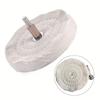 1Pc Cotton Cloth 4inch 100mm Polishing Wheel Polishing Pad Bore For Metal Jewelry Wood Grinding Buffing Polisher Accessories
