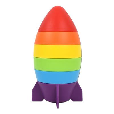 Oz Toy Minglely Rocket Stacking Tower Ring Stacking, Random Delivery, 1 Set, Korean Baby Products