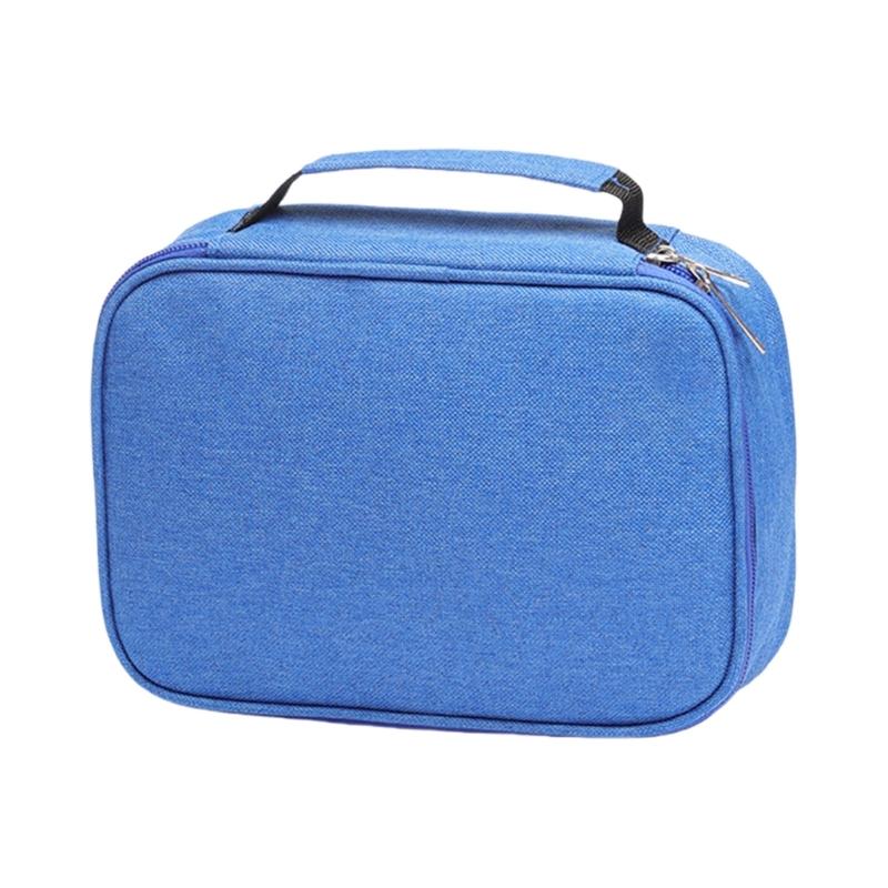 High Capacity Pen Case Multifunctional Pen Pouches 72 Slots Colored Pencil Bag With 2 Removable Sleeves Portable Pen Bag