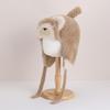 Children's hat cartoon cute plush bear pullover hat winter outdoor cold protection ear protection knitting