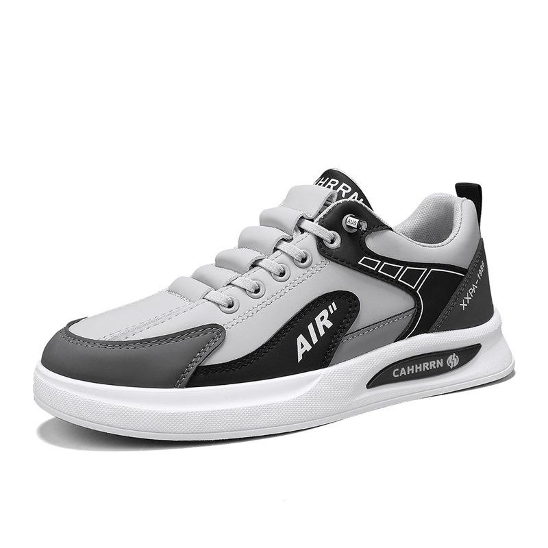 

Spring and summer new color matching student leather trendy shoes cover one pedal shoes men s flat-bottomed casual sports shoes 44