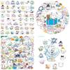 50pc Pvc Stickers Removable Waterproof For Laptop/suitcase/case/skateboard/bike